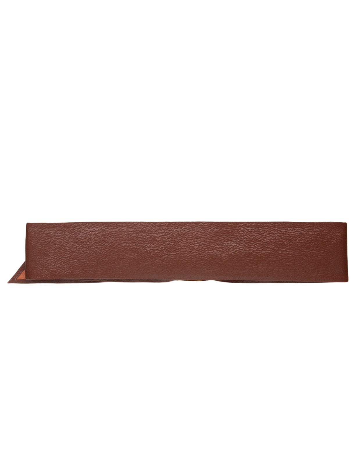 Cinto Feminino Faixa Em Couro Marrom Market 33