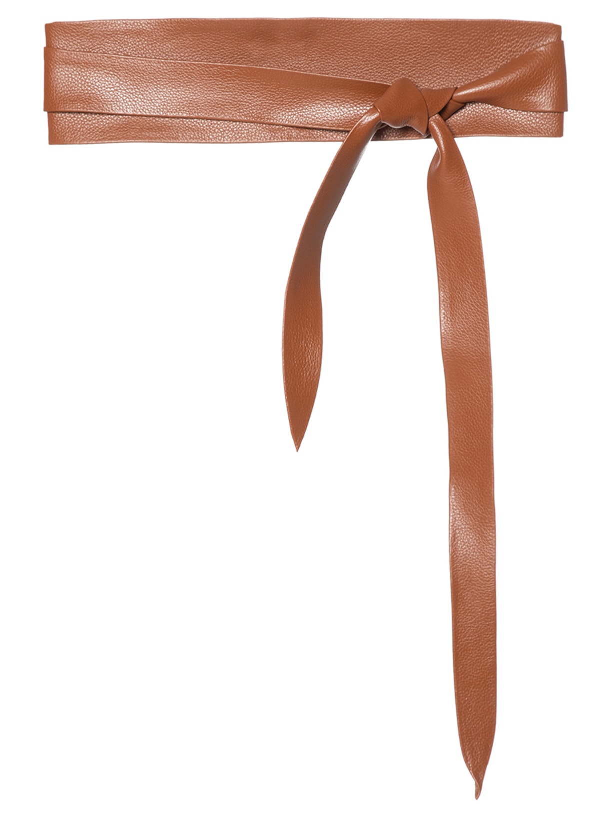 Cinto Feminino Faixa Em Couro Marrom '2Essential