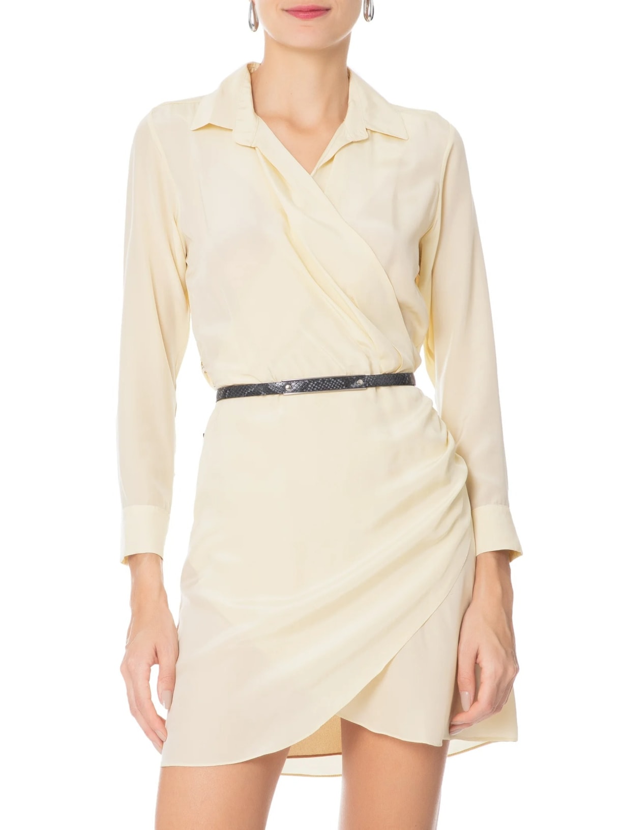 Cinto Feminino Fino Em Couro Fivela Quadrada Furos Animal Print '2Essential