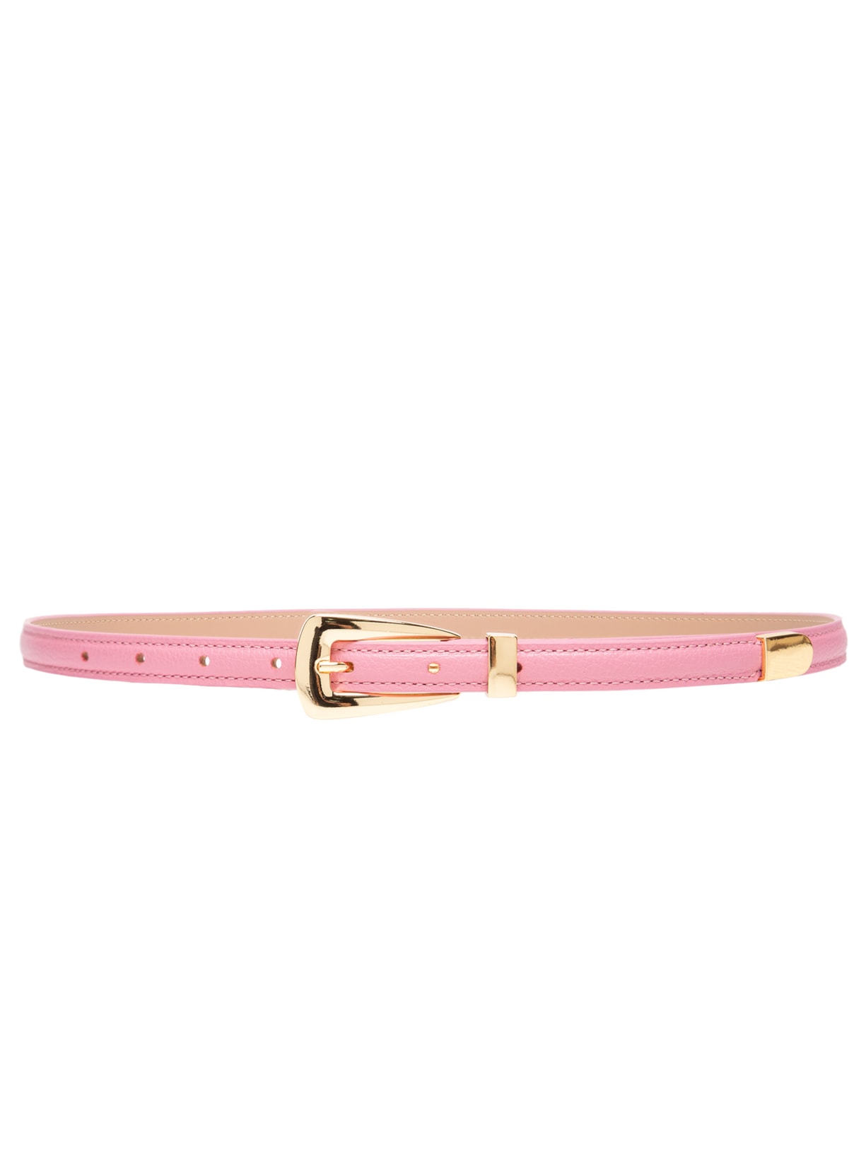 Cinto Feminino Fino Maxi Fivela - Rosa