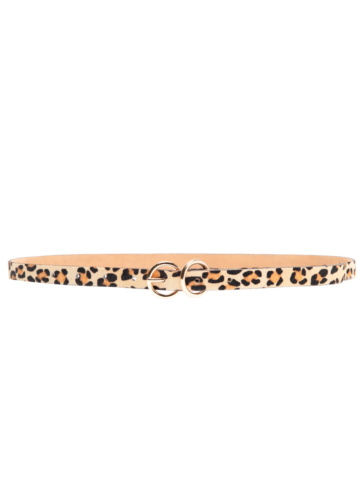 Cinto Feminino Fino Onça - Animal Print