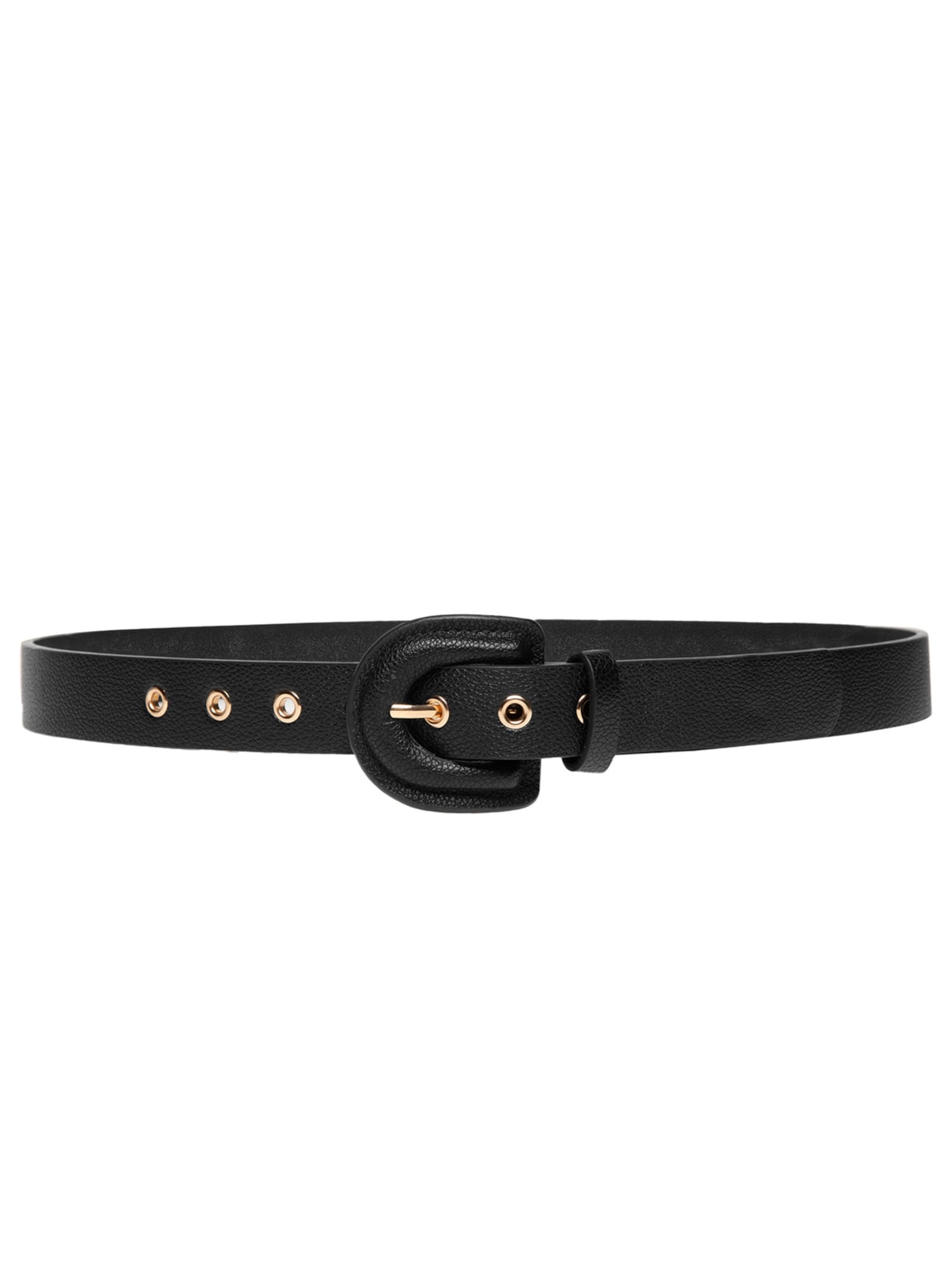 Cinto Feminino Fivela Encapada - Preto