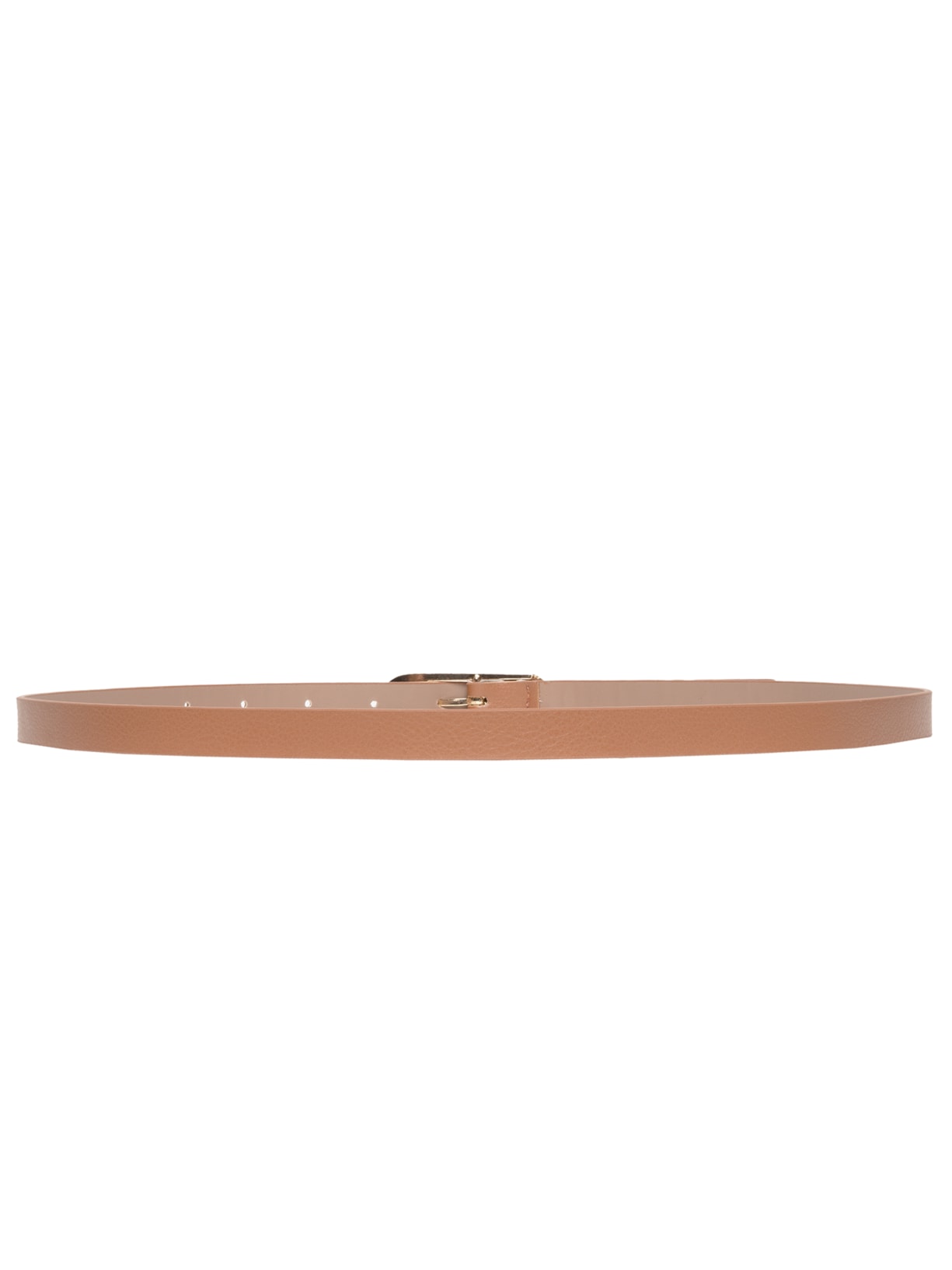 Cinto Feminino Fivela Metálica Alongada Marrom Basiq