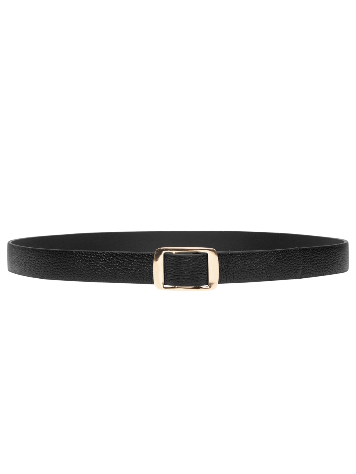 Cinto Feminino Fivela Metálica - Preto