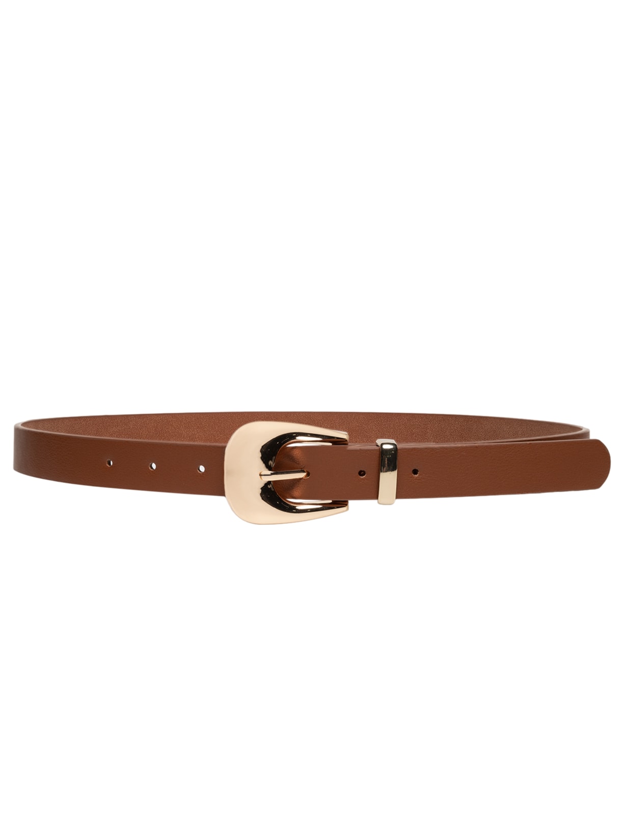 Cinto Feminino Fivela Orgânica - Bege