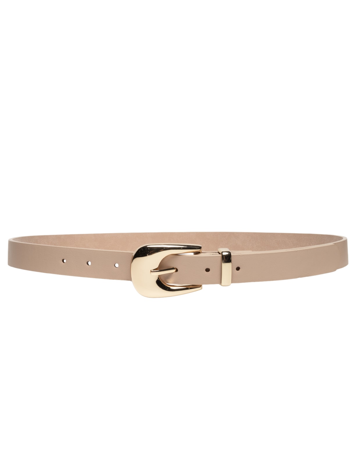 Cinto Feminino Fivela Orgânica - Bege