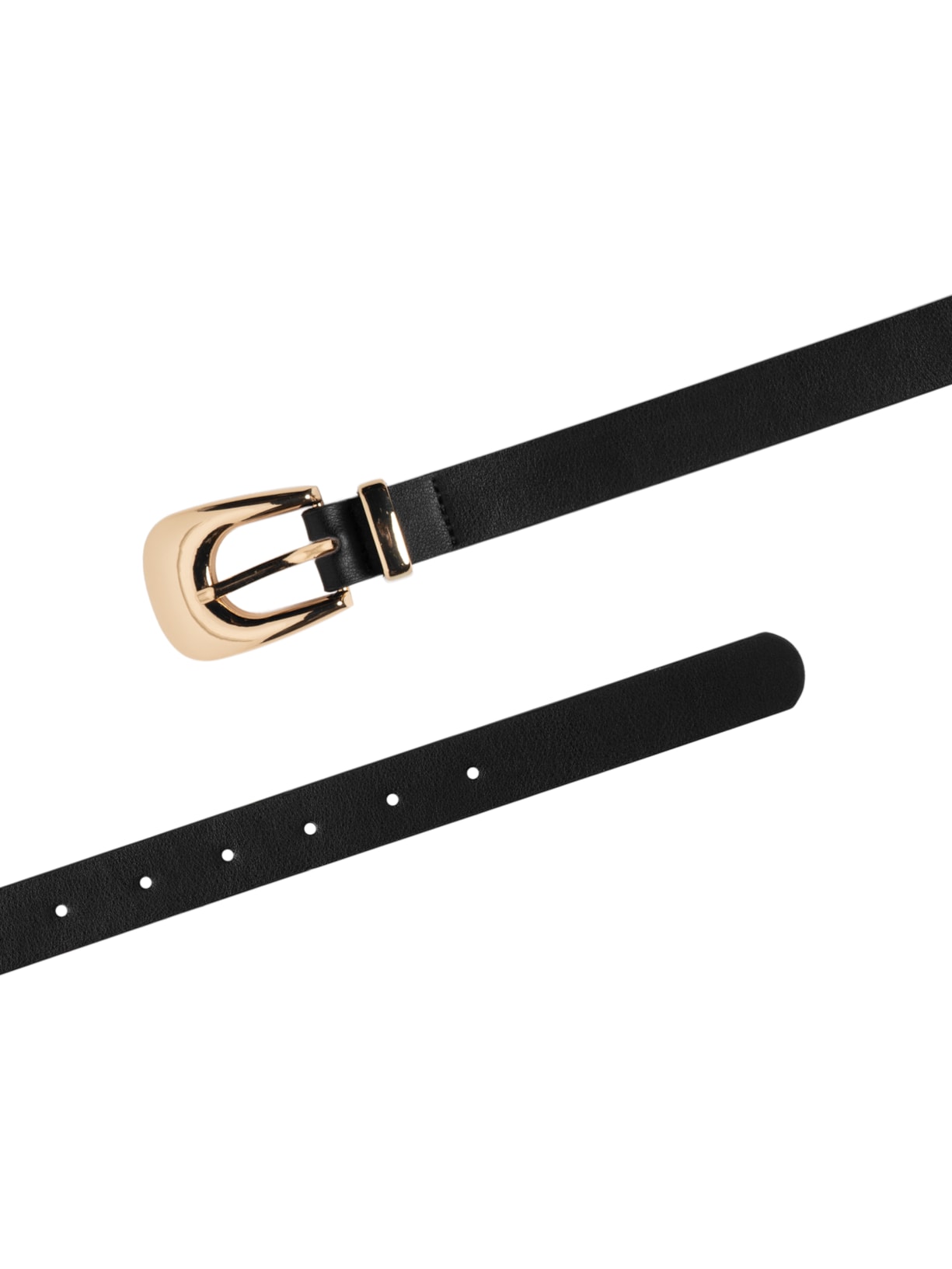 Cinto Feminino Fivela Orgânica Preto Basiq