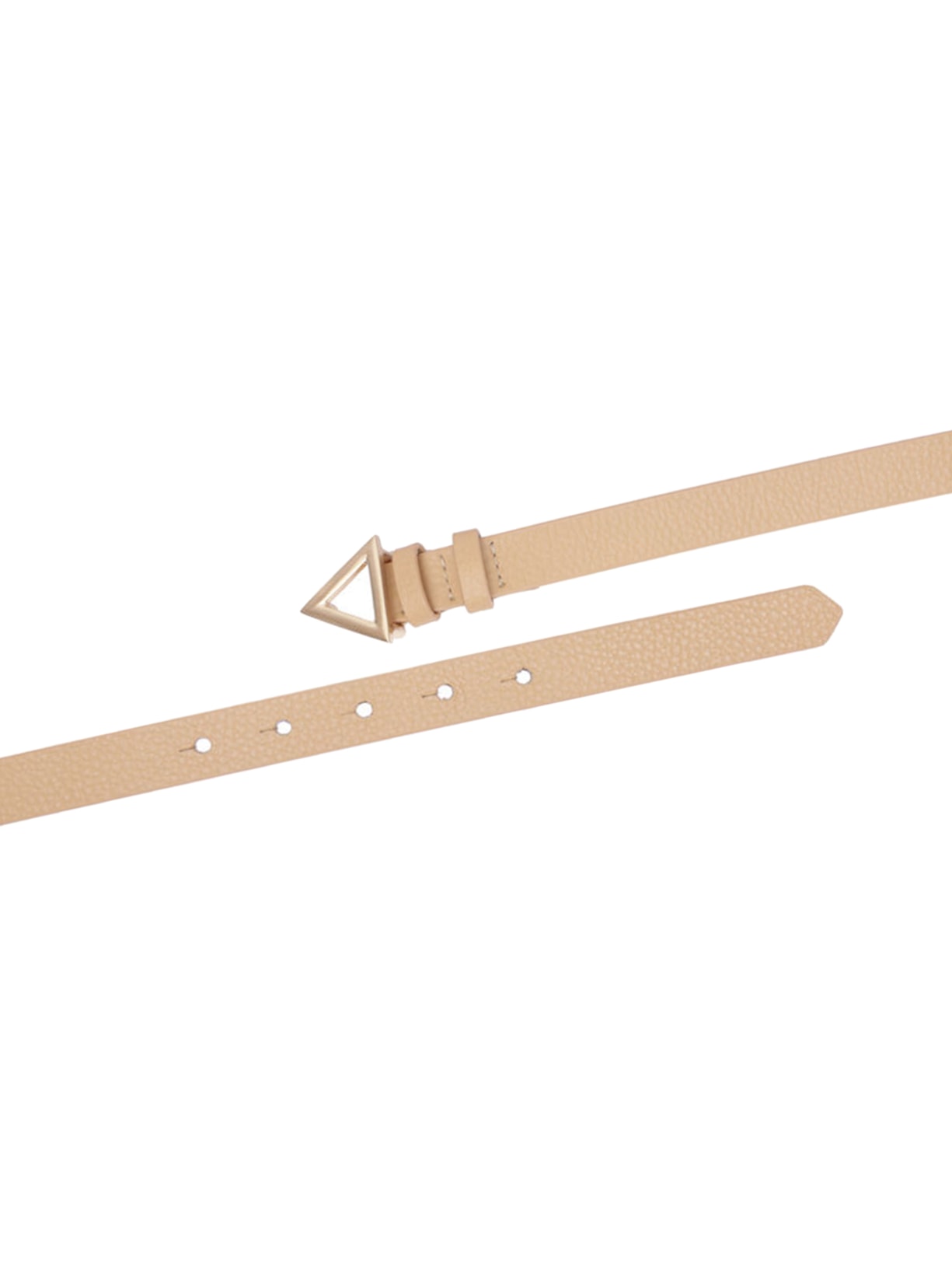 Cinto Feminino Floater Denver Couro Bege Schutz