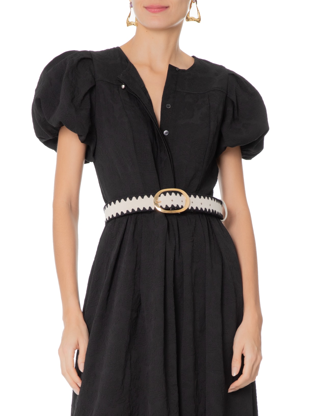 Cinto Feminino Flora Bege Fe Yamin