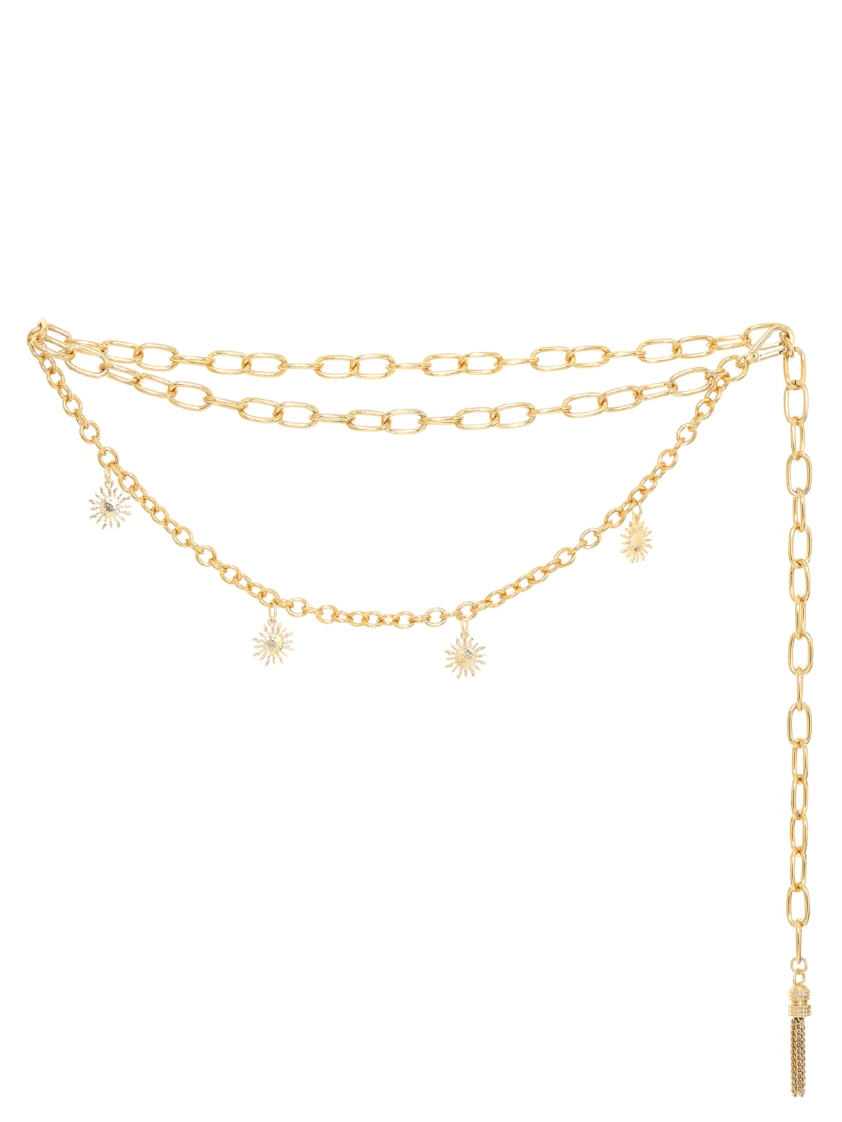 Cinto Feminino Fran - Dourado