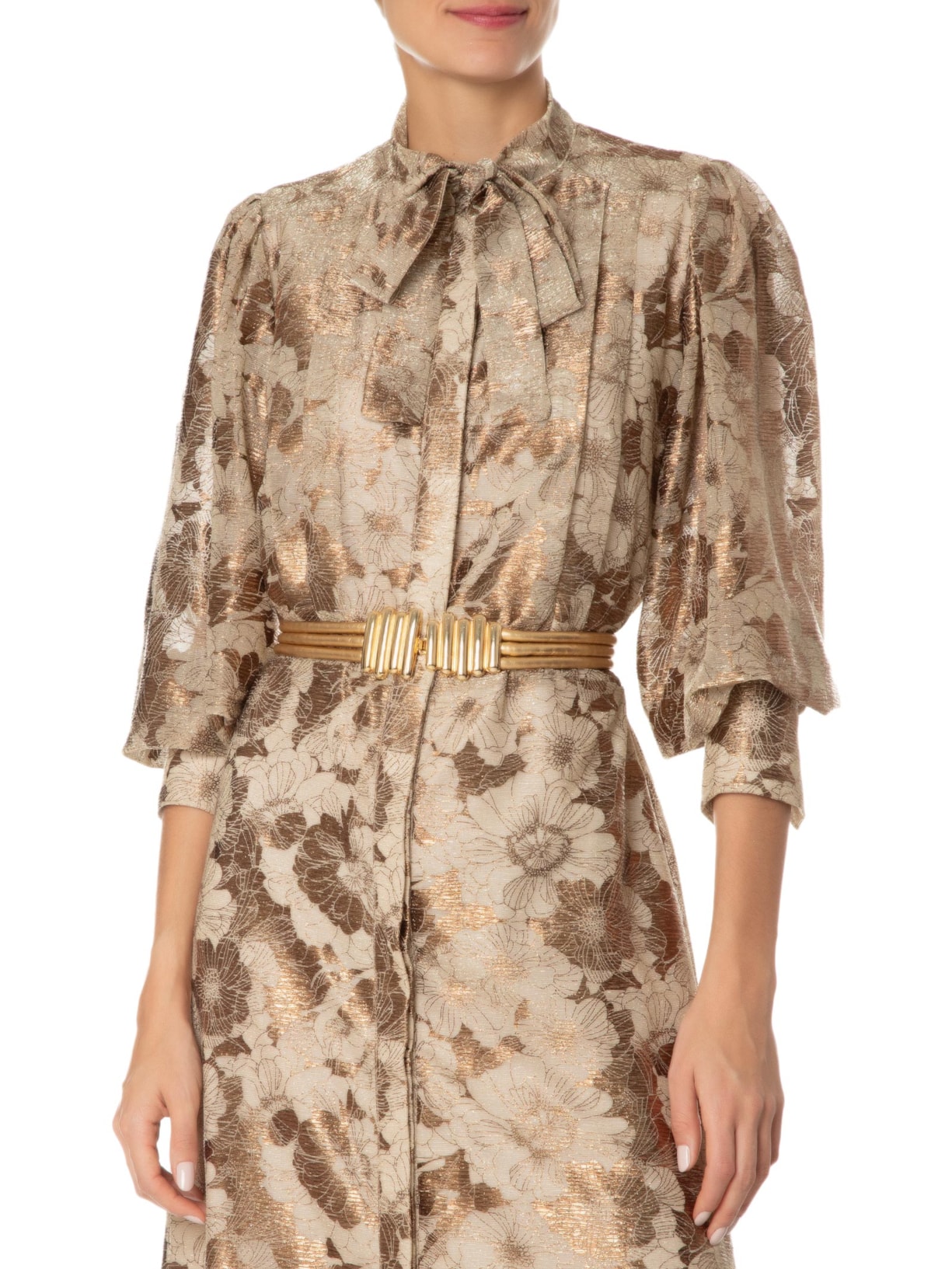 Cinto Feminino Gold Finger Dourado Mixed