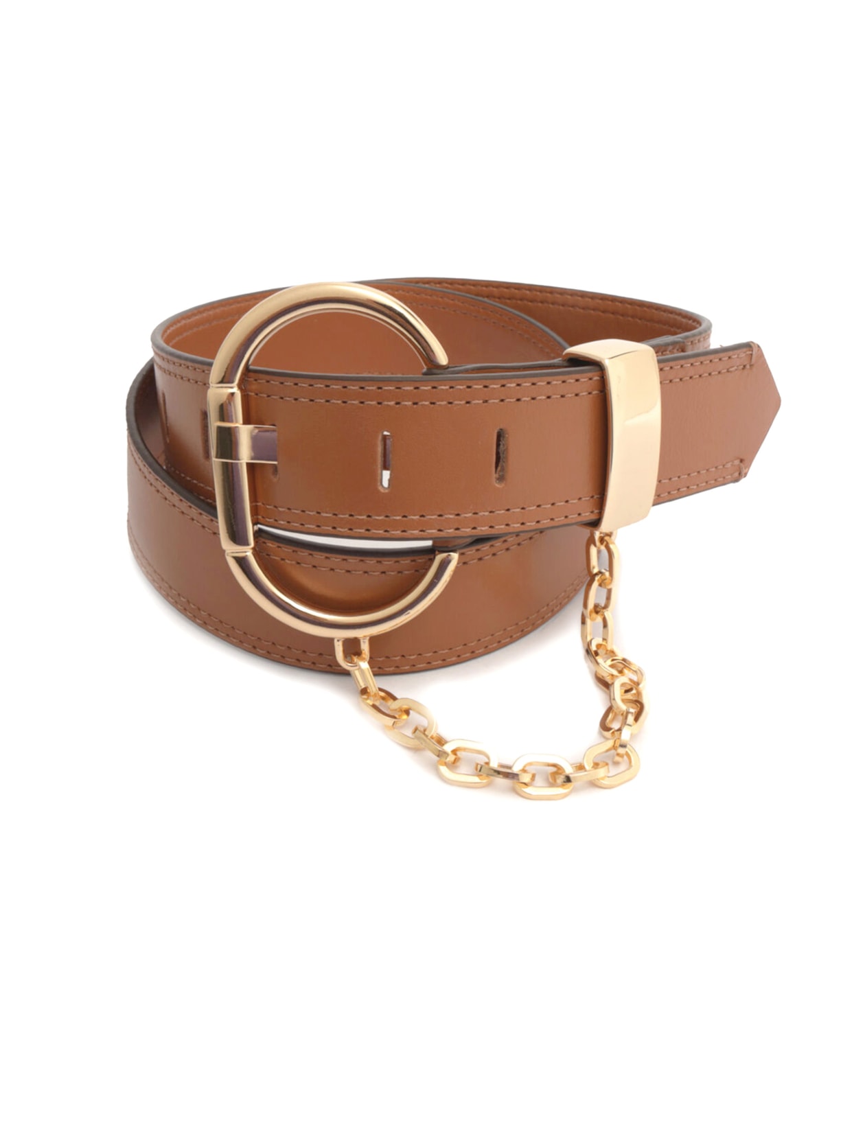 Cinto Feminino Havana Couro - Marrom