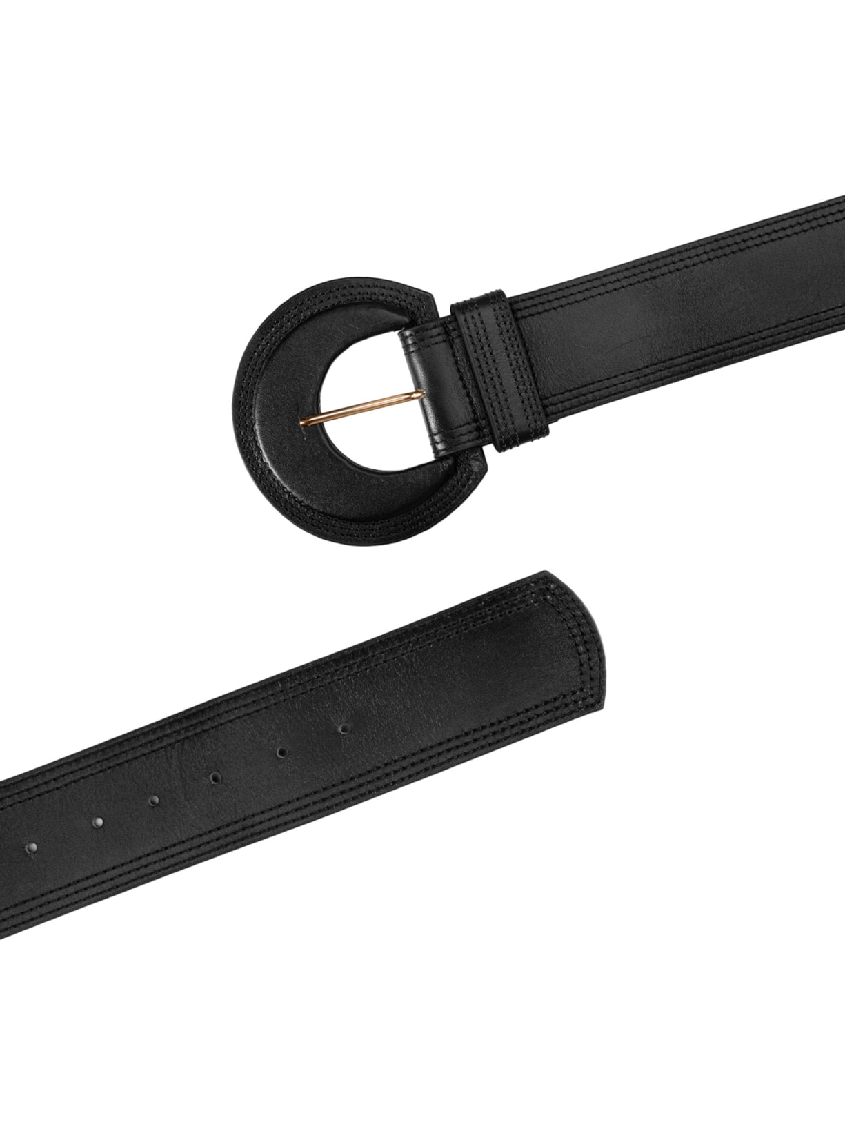 Cinto Feminino Leather Preto Luiza Barcelos