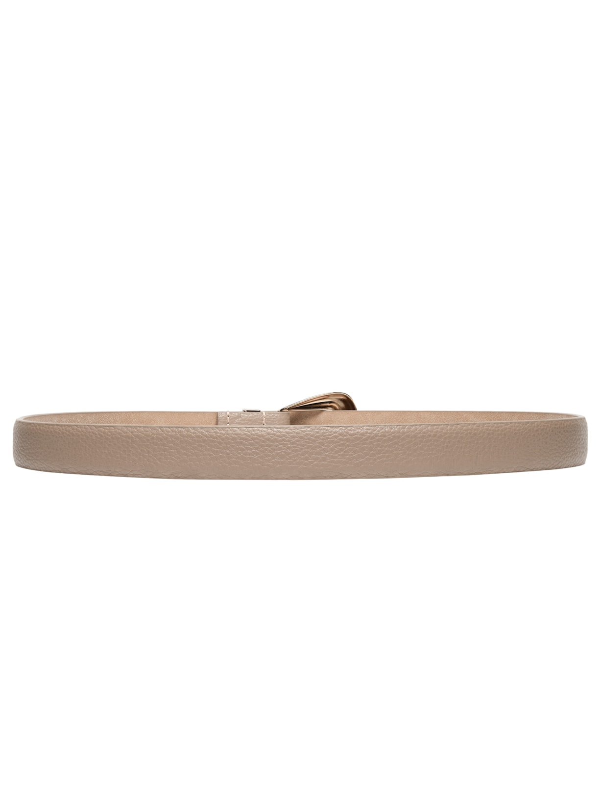 Cinto Feminino Médio Com Fivela Quadrada Bege Basiq