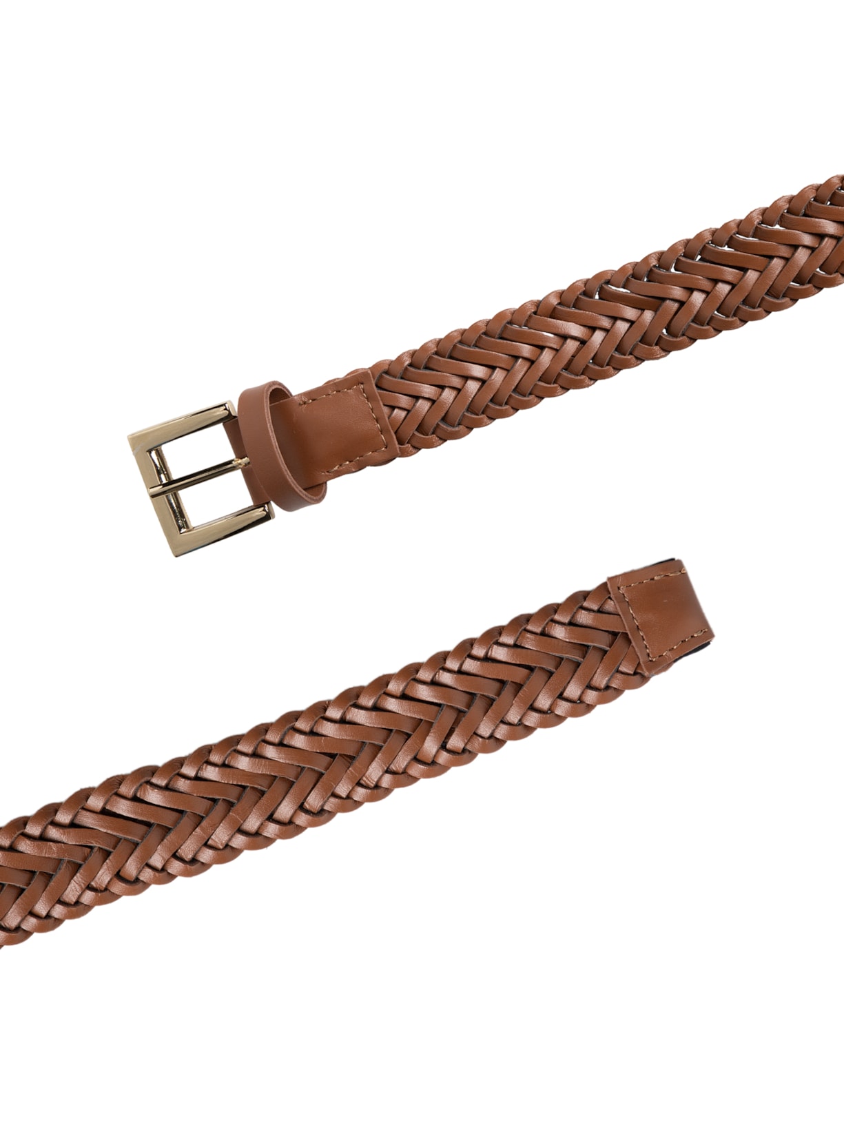 Cinto Feminino Médio Tressê Mocha Marrom  Shoulder