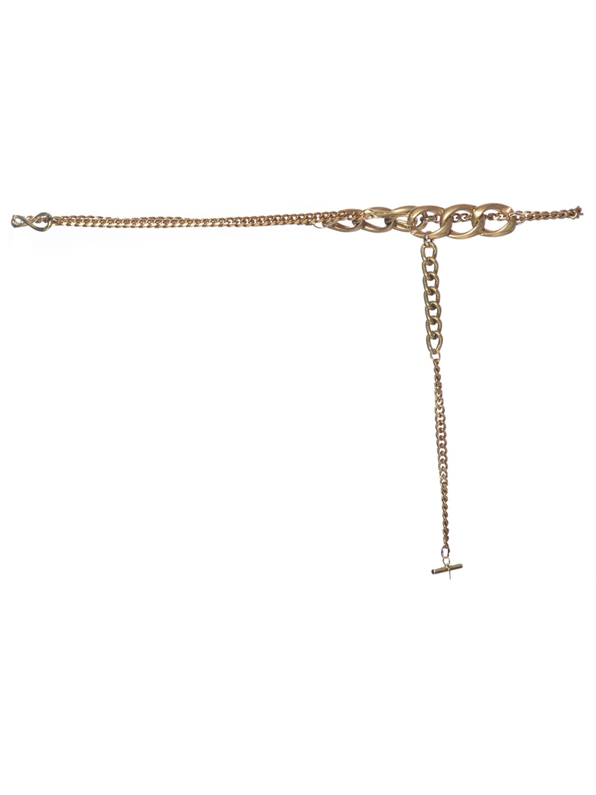 Cinto Feminino Metal Correntes - Dourado