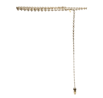 Cinto Feminino Metal Correntes - Dourado