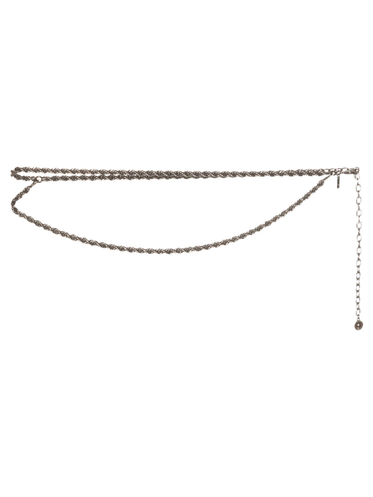 Cinto Feminino Metal Multi Elos - Prata