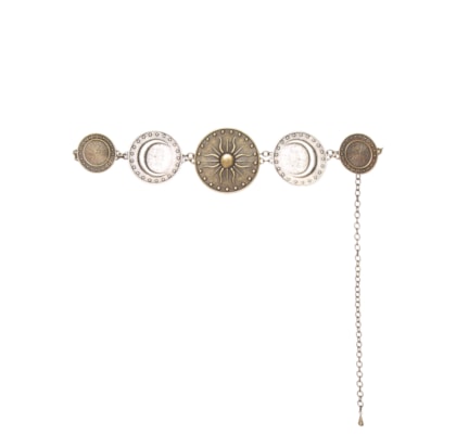 Cinto Feminino Metal Solar - Dourado