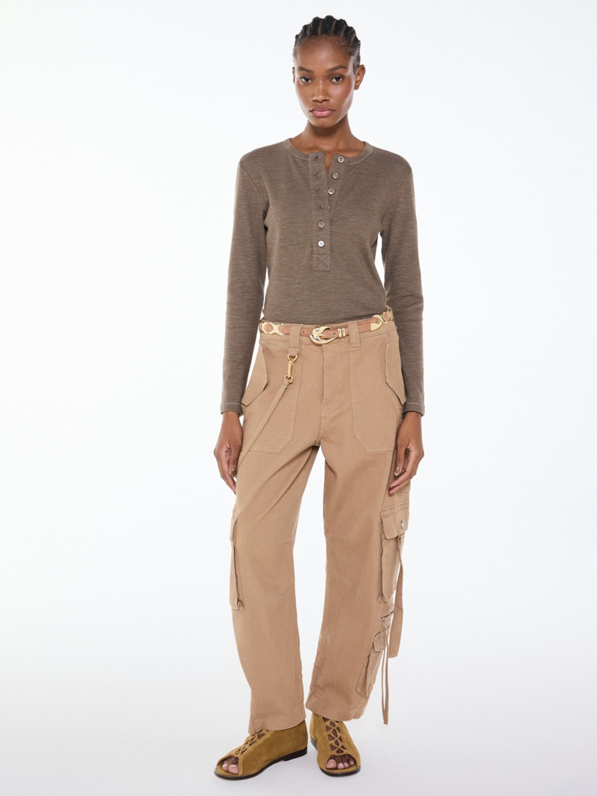 Cinto Feminino Nina I26 Amarelo Mixed