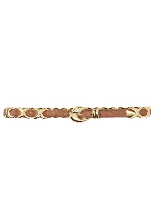 Cinto Feminino Nina I26 - Amarelo
