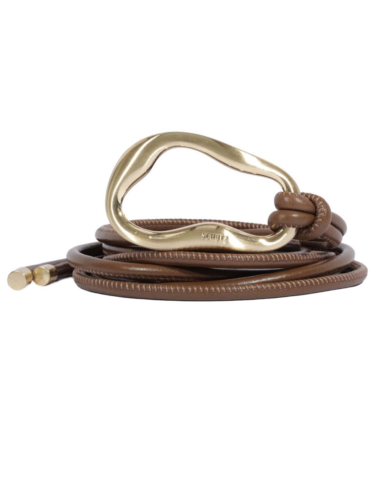 Cinto Feminino Orgânico Couro - Marrom