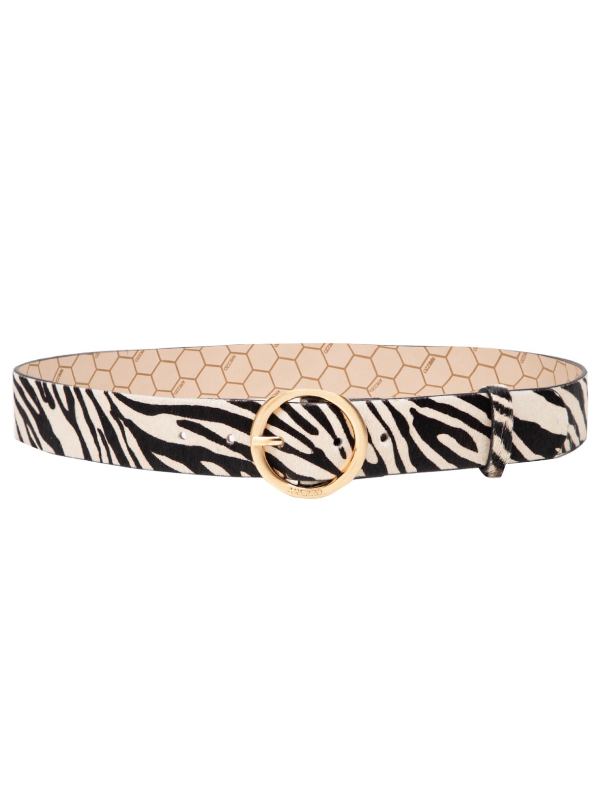 Cinto Feminino Pelo Zebra - Animal Print