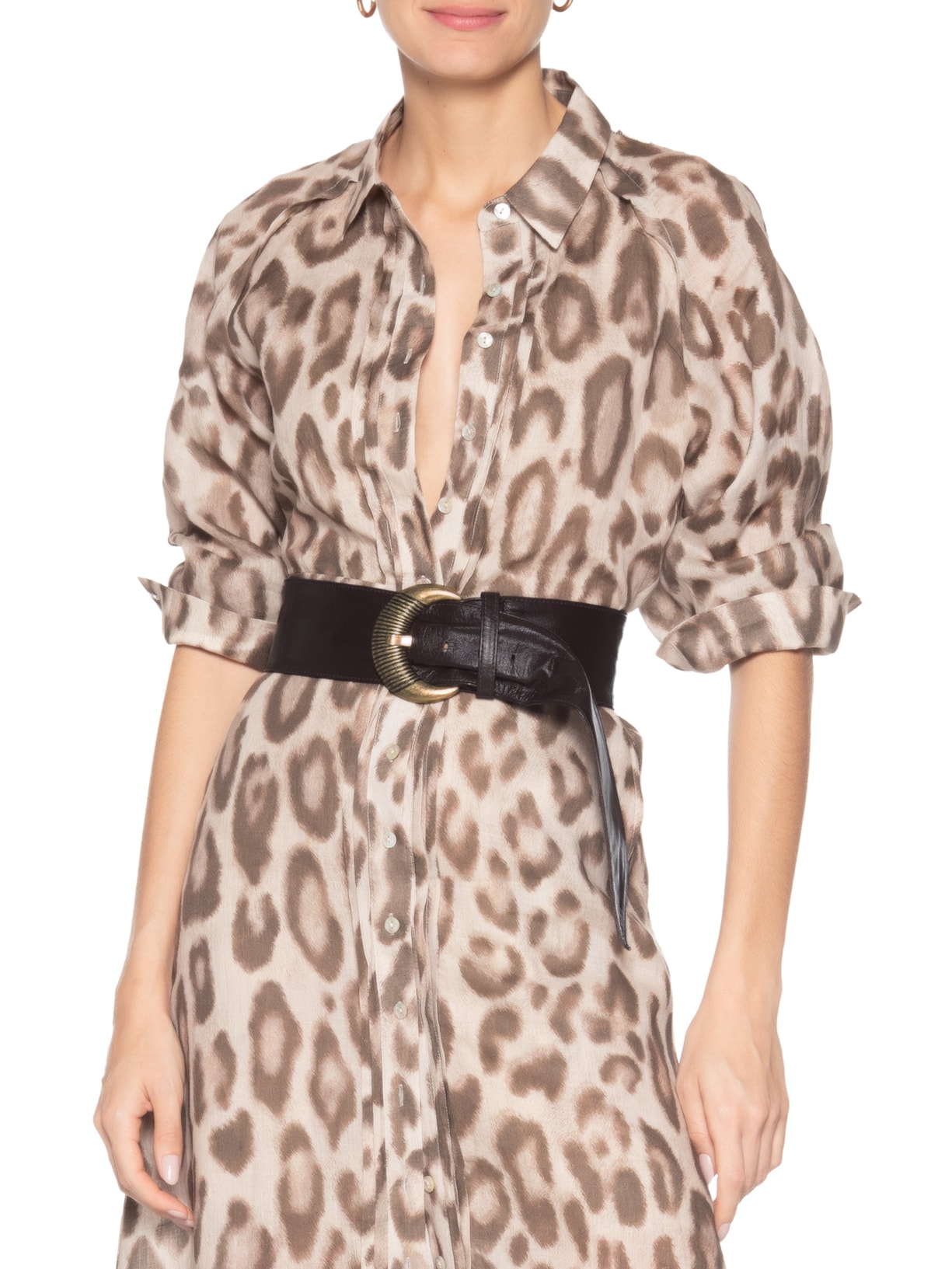 Cinto Feminino Rebeca Marrom Le Lis