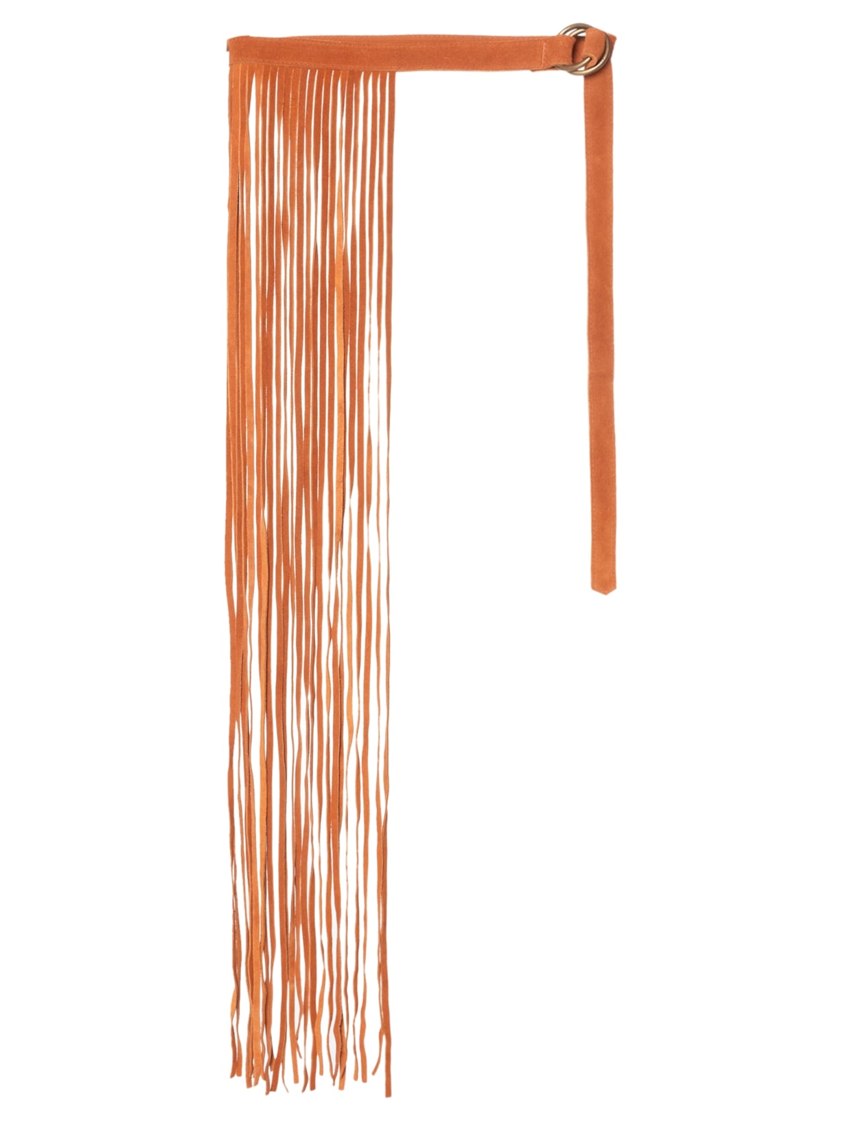 Cinto Feminino Saia Com Franjas - Marrom