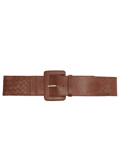 Cinto Feminino Soft Calf Lisboa - Marrom