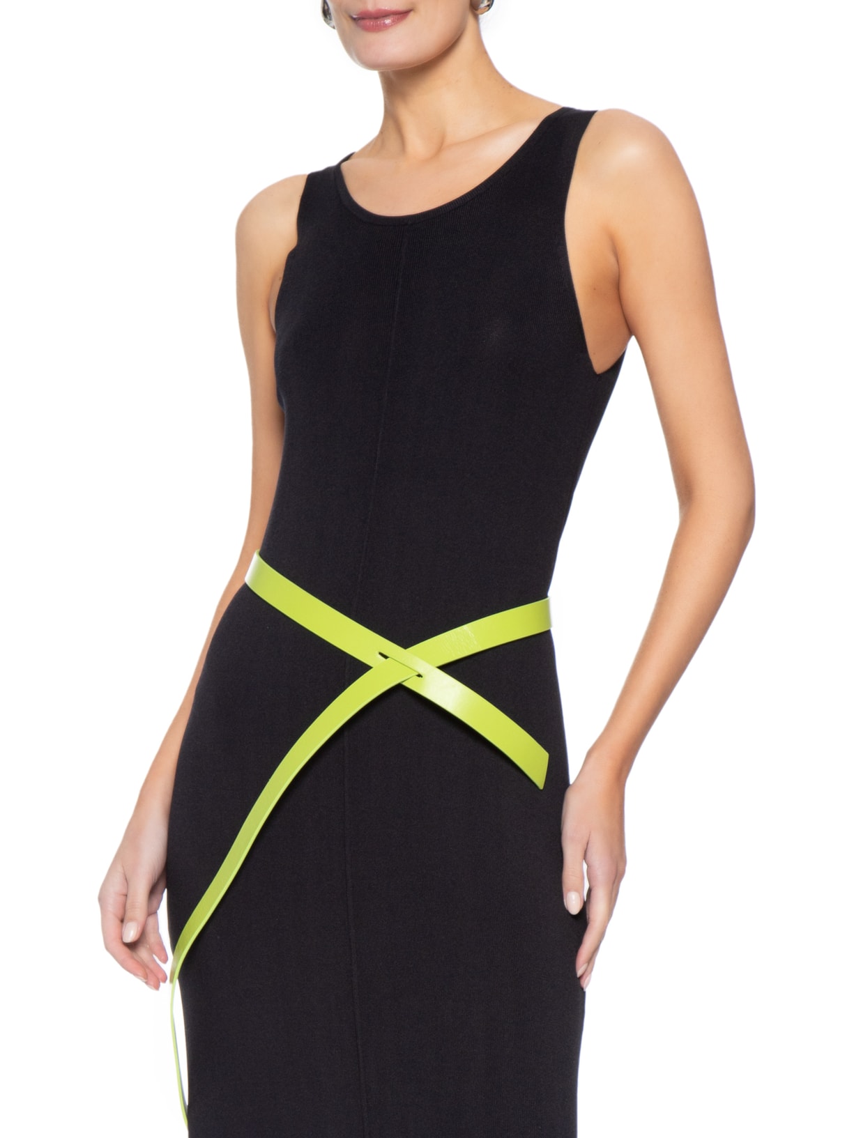 Cinto Feminino Strip Color Verde Osklen