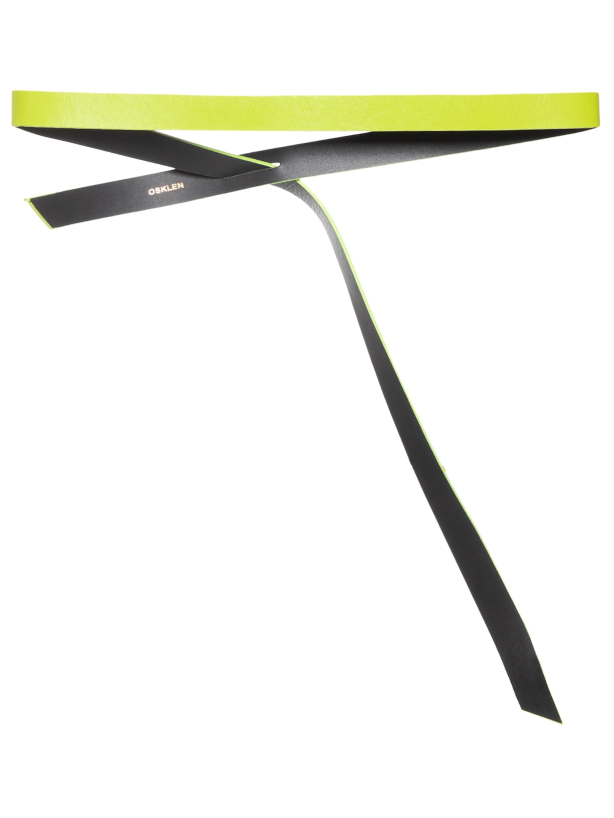 Cinto Feminino Strip Color Verde Osklen