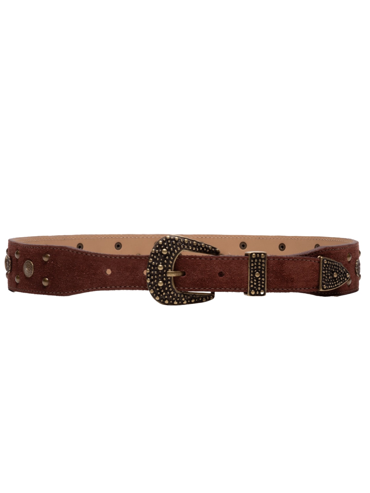 Cinto Feminino Tachas Gipsy 125 - Marrom