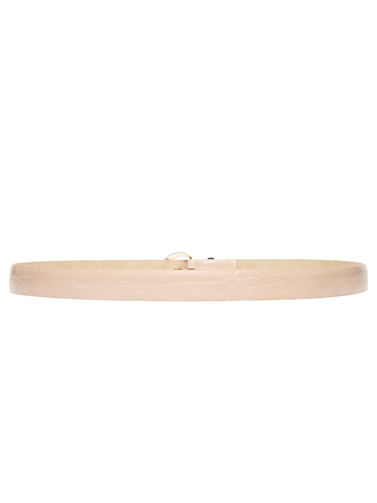 Cinto Feminino Texturizado Bege Basiq