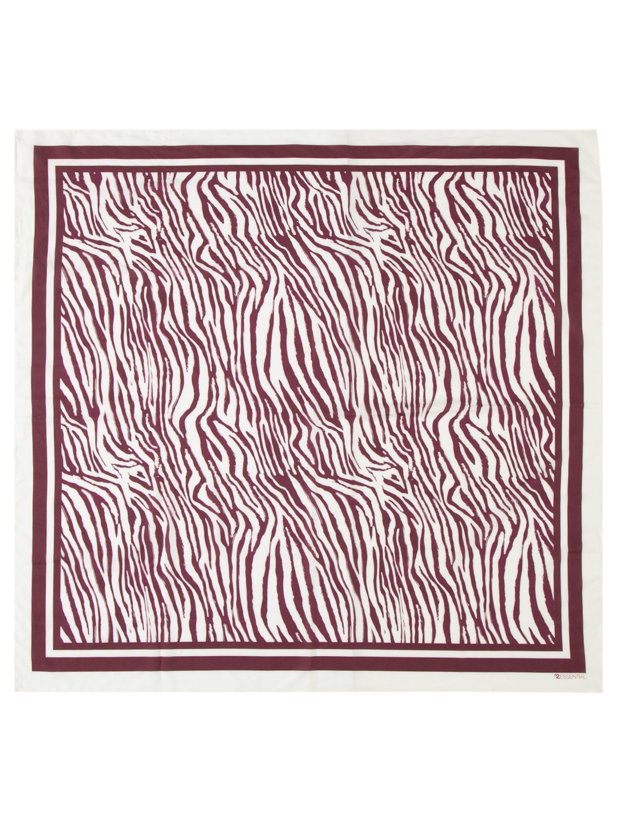 Cinto Feminino Texturizado Em Couro + 2 Lenços Preto '2Essential