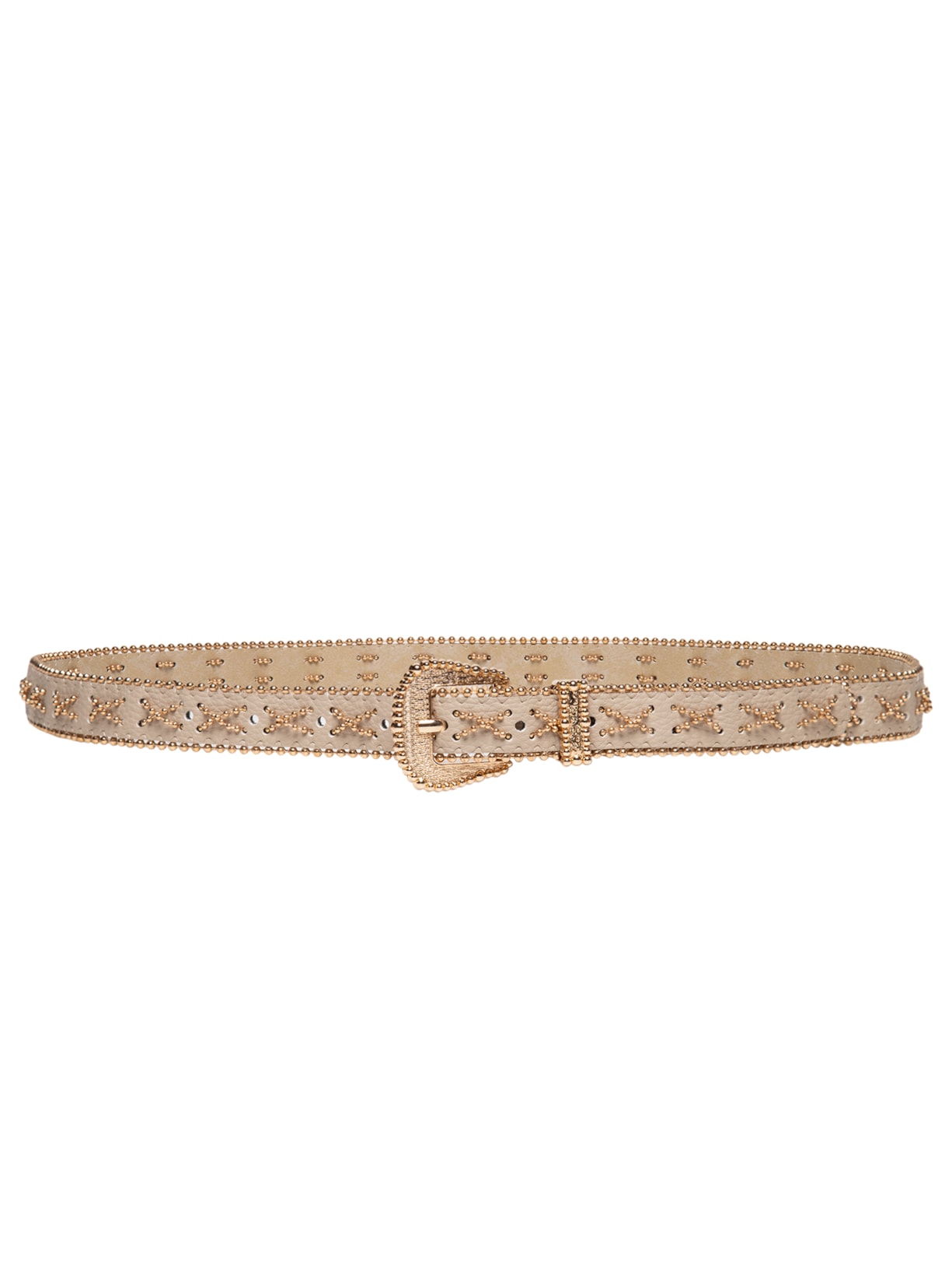 Cinto Feminino Trabalhado Com Tachinhas Off White Market 33