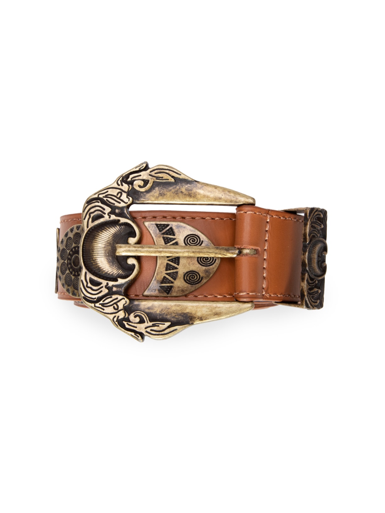 Cinto Feminino Veneto Ambar Marrom Luiza Barcelos