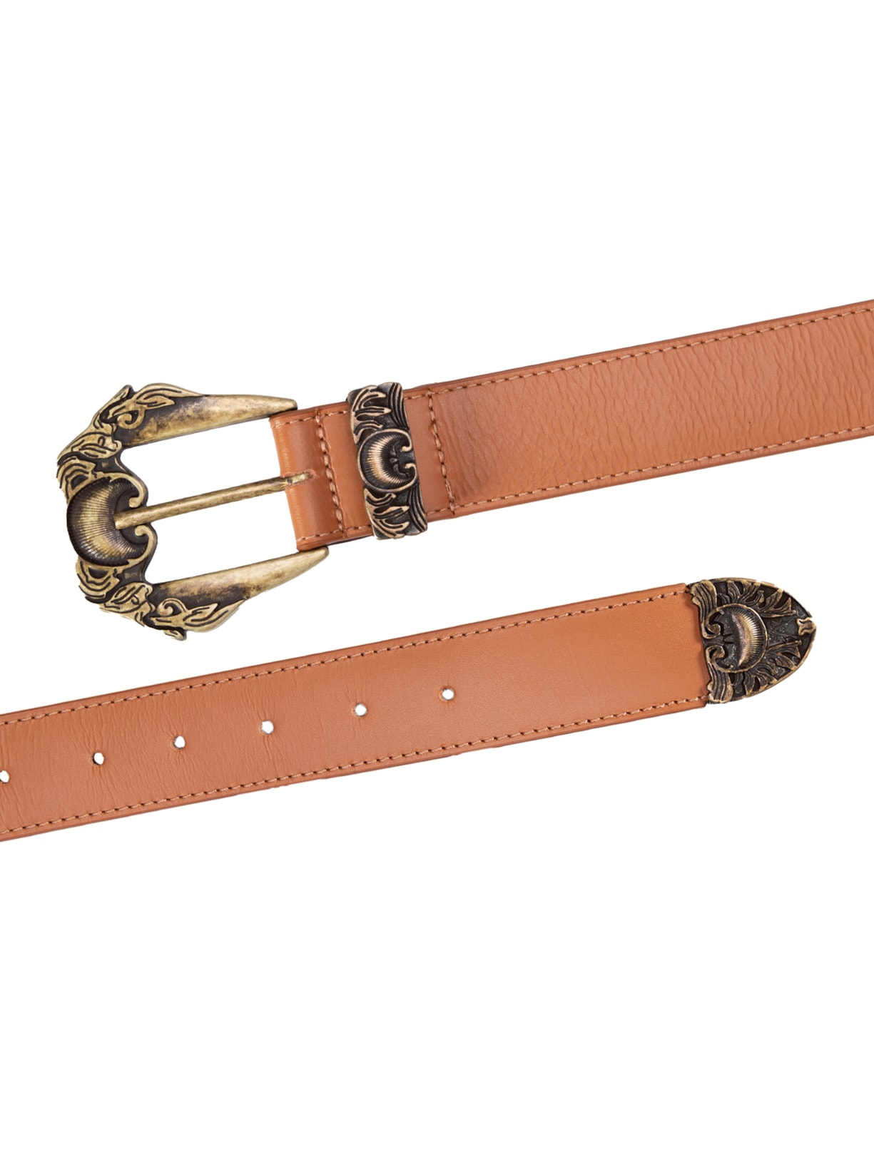 Cinto Feminino Veneto Ambar Marrom Luiza Barcelos