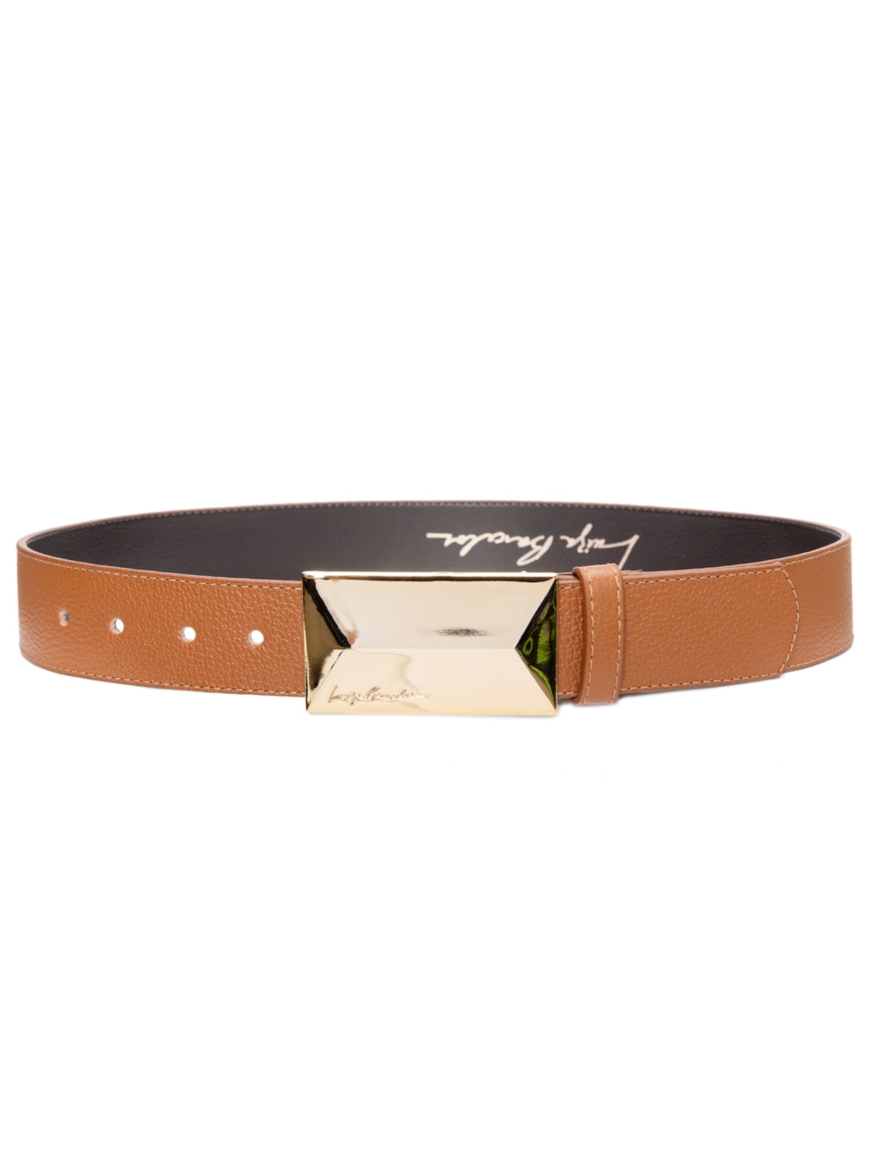 Cinto Feminino Viena Caramelo Marrom Luiza Barcelos