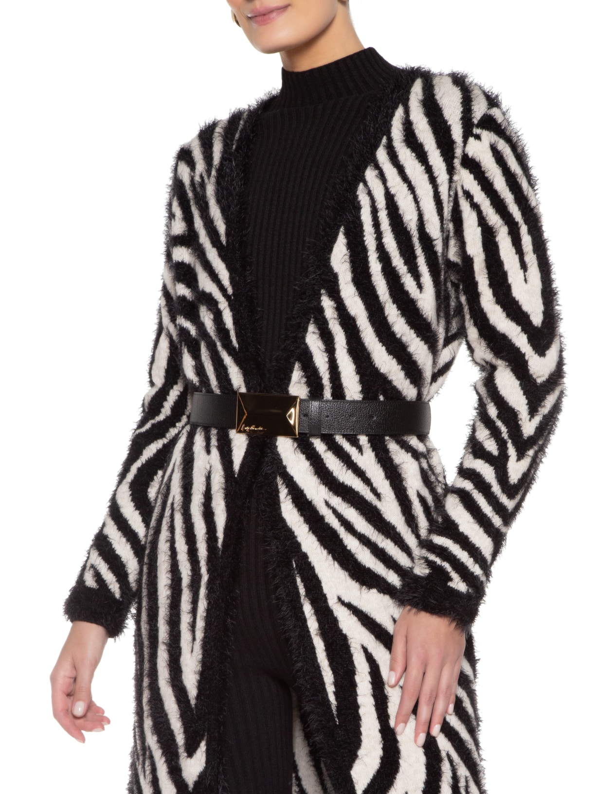 Cinto Feminino Viena Preto Luiza Barcelos