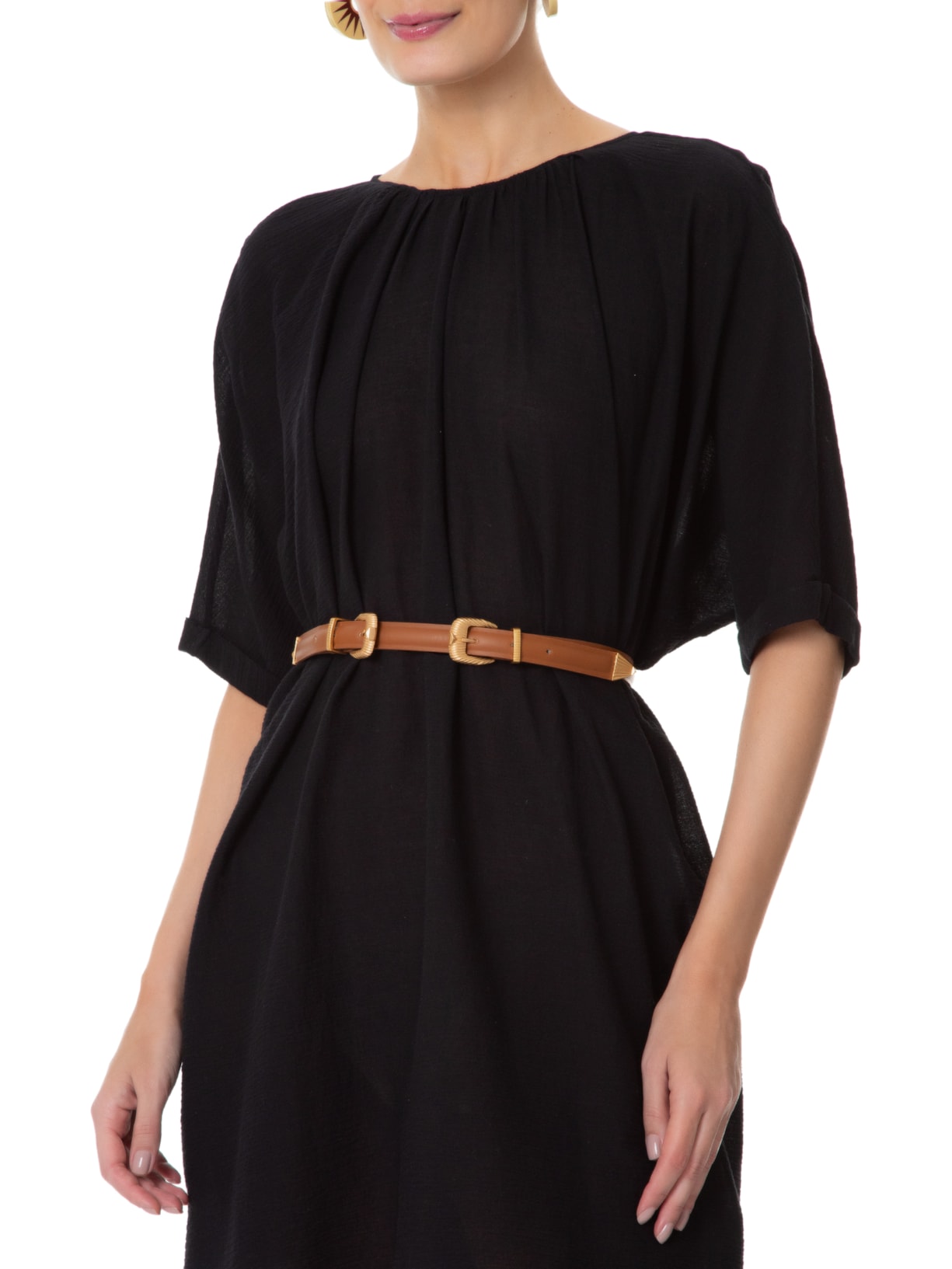 Cinto Feminino Western Belt Marrom Schutz