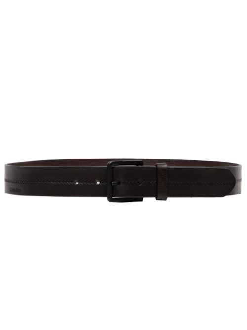 Cinto Masculino Calvin Klein Traçado - Marrom