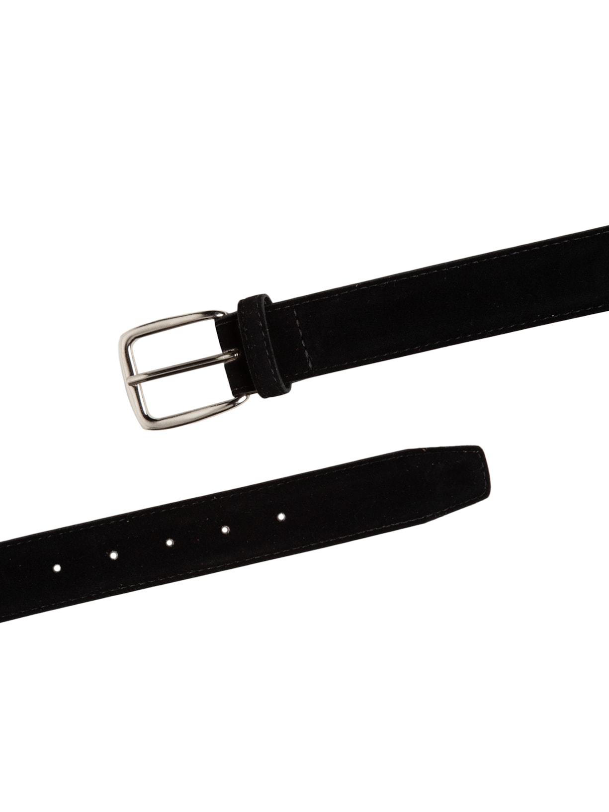 Cinto Masculino Casual De Camurça Preto '2 Essential