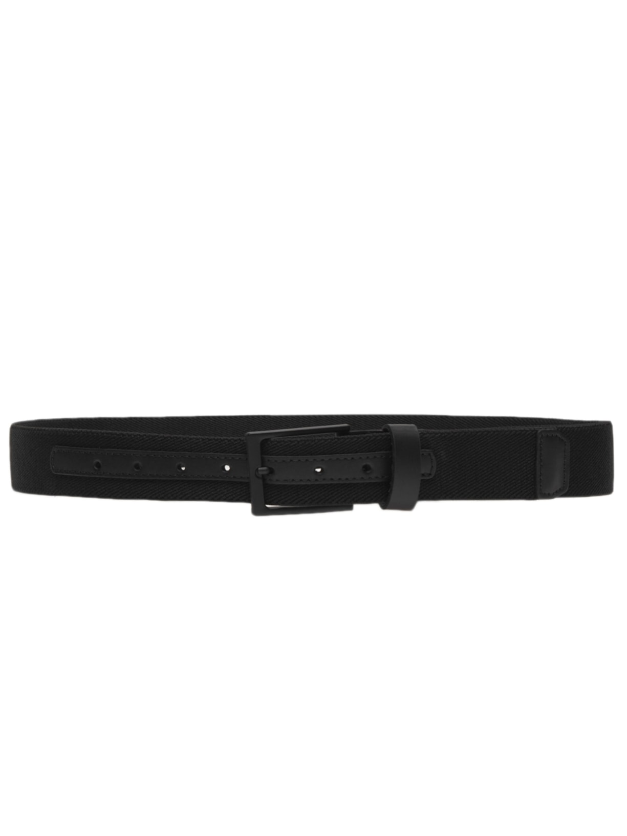 Cinto Masculino Casual Em Elástico - Preto