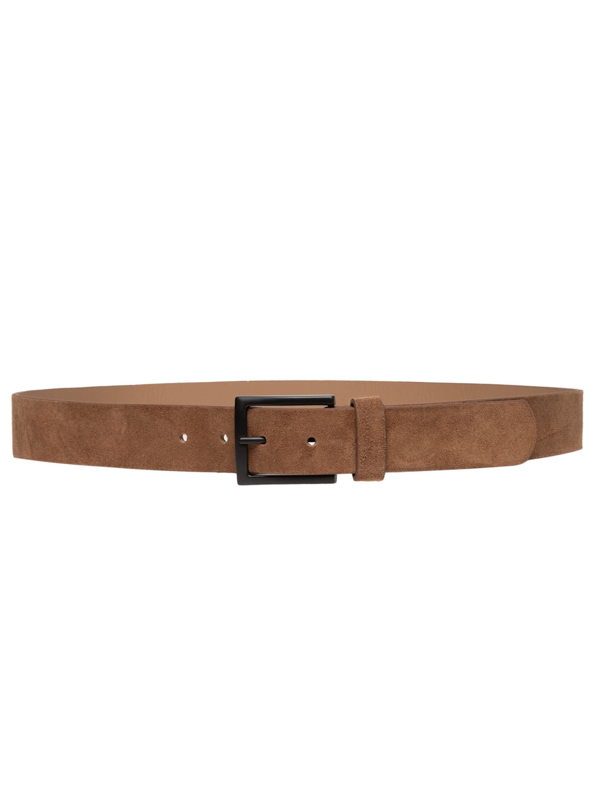 Cinto Masculino Couro Camurça - Marrom