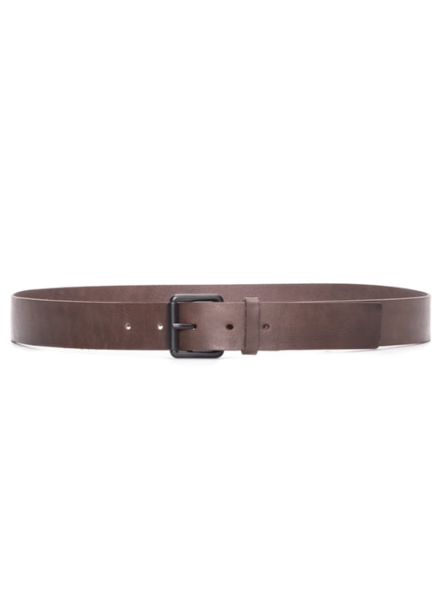 Cinto Masculino Couro Simple - Marrom