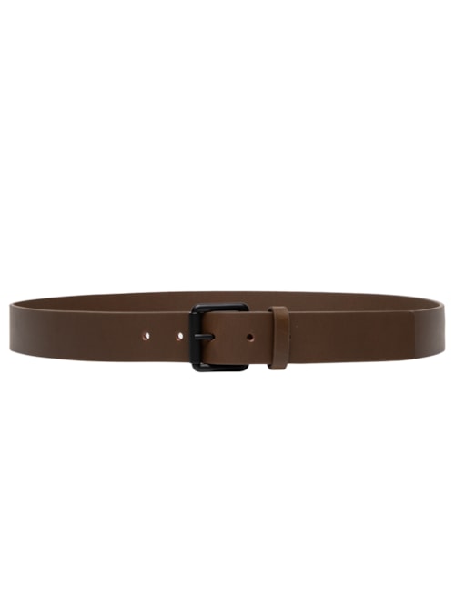 Cinto Masculino Couro Simple - Marrom
