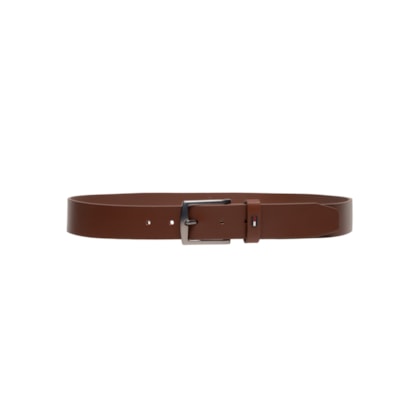 Cinto Masculino Denton 3.5 em Couro - Marrom
