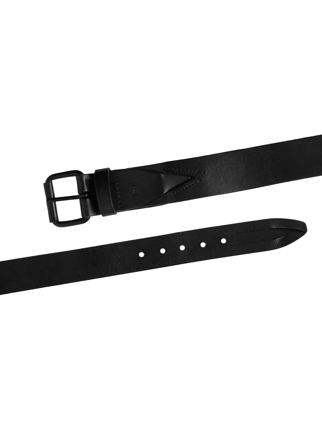 Cinto Masculino Em Couro Recorte Preto Sergio K