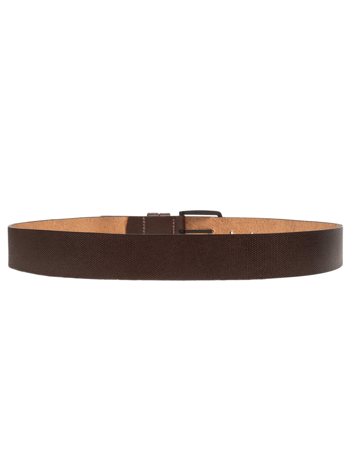 Cinto Masculino Em Couro Texture Marrom Sergio K